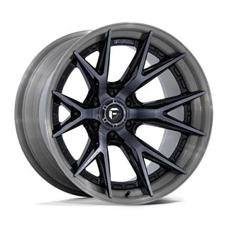 Fuel Off-Road | FC402 CATALYST 20x9.0 ET20 - GLOSS BLACK BRUSHED DARK TINT