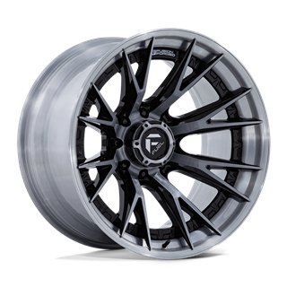 Fuel Off-Road | FC402 CATALYST 24x12.0 ET-44 - GLOSS BLACK BRUSHED DARK TINT