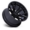 Fuel Off-Road | FC402 CATALYST 18x9.0 ET1 - MATTE BLACK W/ GLOSS BLACK LIP