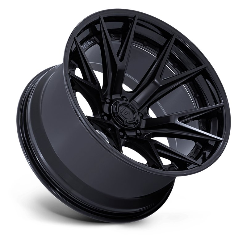 Fuel Off-Road | FC402 CATALYST 20x9.0 ET20 - MATTE BLACK W/ GLOSS BLACK LIP