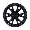 Fuel Off-Road | FC402 CATALYST 20x9.0 ET20 - MATTE BLACK W/ GLOSS BLACK LIP