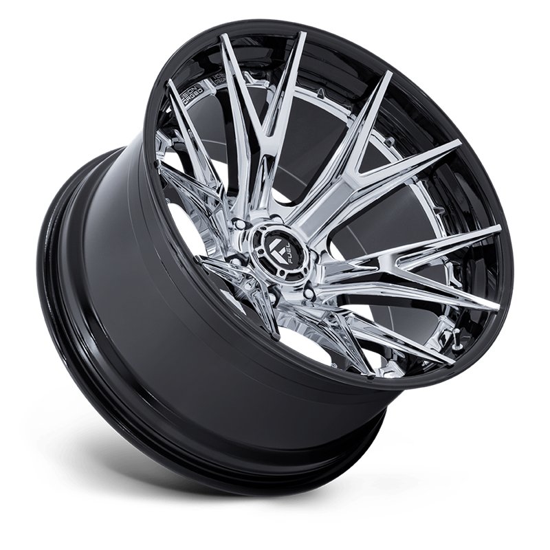 Fuel Off-Road | FC402 CATALYST 18x9.0 ET1 - CHROME W/ GLOSS BLACK LIP