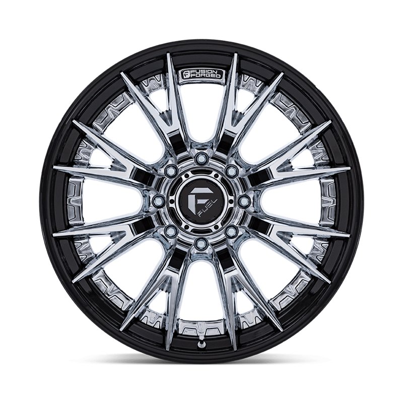 Fuel Off-Road | FC402 CATALYST 24x12.0 ET-44 - CHROME W/ GLOSS BLACK LIP