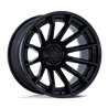 Fuel Off-Road | FC403 BURN 20x9.0 ET1 - MATTE BLACK W/ GLOSS BLACK LIP