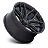 Fuel Off-Road | FLUX 24x10.0 ET0 - GLOSS BLACK BRUSH FC GRAY DDT
