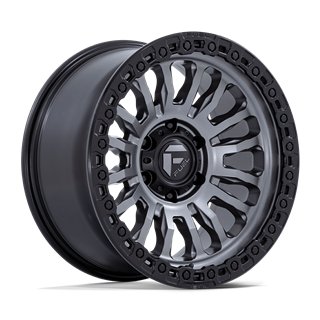 Fuel Off-Road | FC857 RINCON 17x8.5 ET-1 - MATTE GUNMETAL W/ M-BLACK LIP