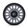 Fuel Off-Road | FC857 RINCON 17x8.5 ET-1 - MATTE GUNMETAL W/ M-BLACK LIP