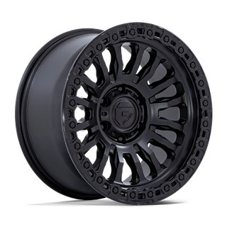 Fuel Off-Road | FC857 RINCON 17x8.5 ET-1 - MATTE BLACK W/ GLOSS BLACK LIP