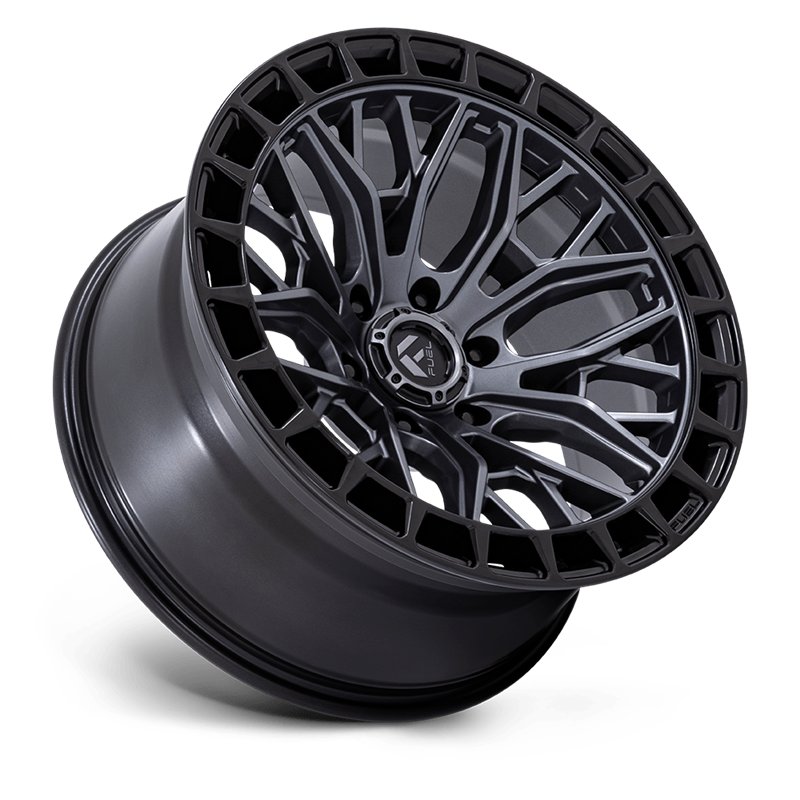 Fuel Off-Road | FC869 SIGMA 22x9.5 ET18 - MATTE GUNMETAL W/ M-BLK LIP