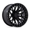 Fuel Off-Road | FC869 SIGMA 22x9.5 ET18 - BLACKOUT W/ G-BLK LIP