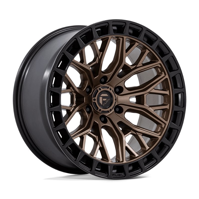 Fuel Off-Road | FC869 SIGMA 22x9.5 ET18 - MATTE BRONZE W/ M-BLK LIP
