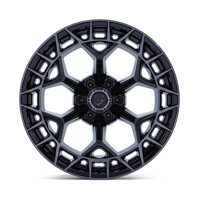 Fuel Off-Road | FC873 CHARGER 17x9.0 ET-12 - GLOSS BLACK BRUSHED DARK TINT