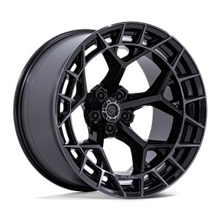 Fuel Off-Road | FC873 CHARGER 20x10.0 ET-18 - GLOSS BLACK BRUSHED DARK TINT