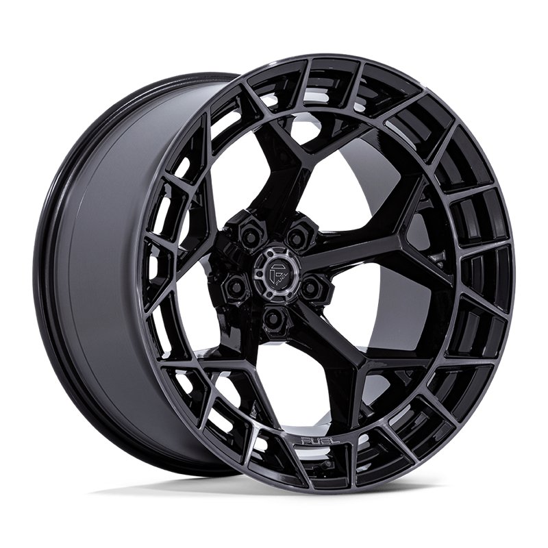 Fuel Off-Road | FC873 CHARGER 20x10.0 ET-18 - GLOSS BLACK BRUSHED DARK TINT
