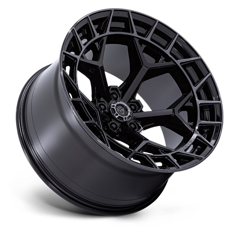 Fuel Off-Road | FC873 CHARGER 20x10.0 ET-18 - GLOSS BLACK BRUSHED DARK TINT