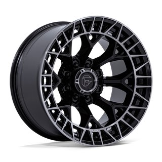Fuel Off-Road | FC873 CHARGER 22x12.0 ET-44 - GLOSS BLACK BRUSHED DARK TINT