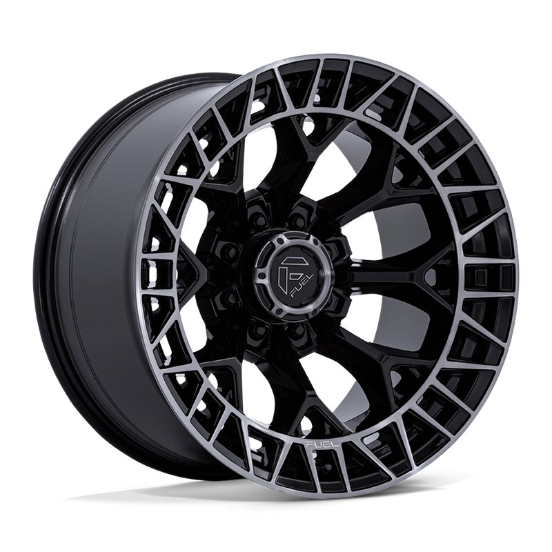 Fuel Off-Road | FC873 CHARGER 22x12.0 ET-44 - GLOSS BLACK BRUSHED DARK TINT