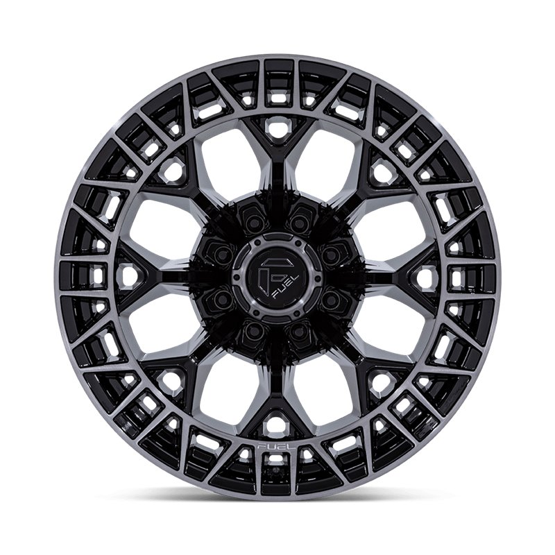 Fuel Off-Road | FC873 CHARGER 22x12.0 ET-44 - GLOSS BLACK BRUSHED DARK TINT