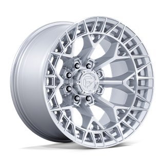 Fuel Off-Road | FC873 CHARGER 20x10.0 ET-18 - GLOSS SILVER W/ MACHINED FACE