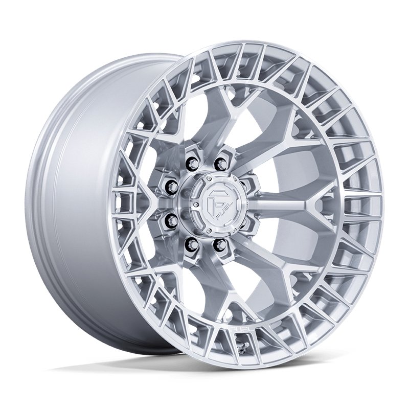 Fuel Off-Road | FC873 CHARGER 20x10.0 ET-18 - GLOSS SILVER W/ MACHINED FACE