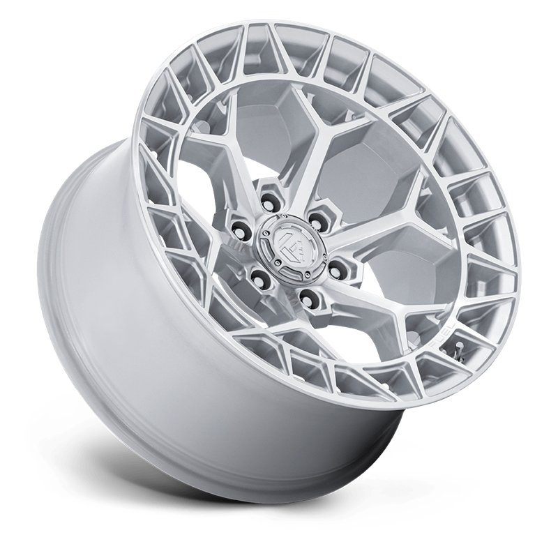 Fuel Off-Road | FC873 CHARGER 20x9.0 ET1 - GLOSS SILVER W/ MACHINED FACE