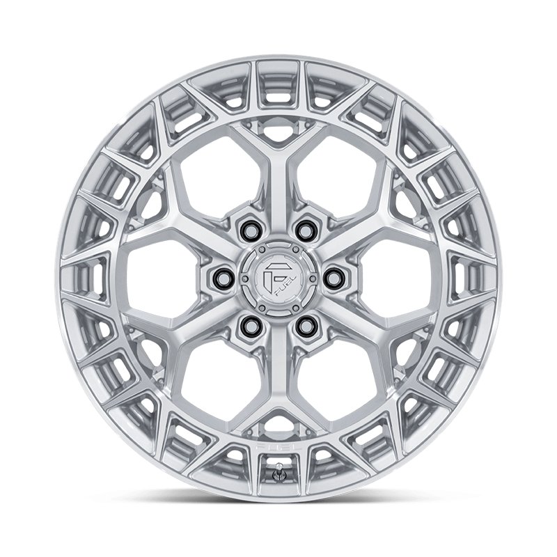 Fuel Off-Road | FC873 CHARGER 20x9.0 ET1 - GLOSS SILVER W/ MACHINED FACE