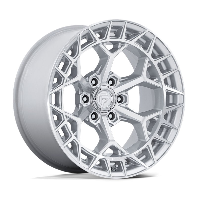 Fuel Off-Road | FC873 CHARGER 20x9.0 ET1 - GLOSS SILVER W/ MACHINED FACE