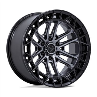 Fuel Off-Road | FC874 CELSIUS 17x9.0 ET-12 - MATTE GUNMETAL W/ MATTE BLACK LIP