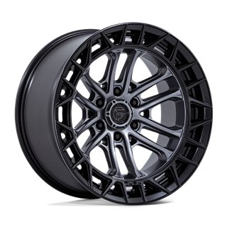 Fuel Off-Road | FC874 CELSIUS 20x10.0 ET-18 - MATTE GUNMETAL W/ MATTE BLACK LIP