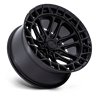Fuel Off-Road | FC874 CELSIUS 17x9.0 ET-12 - MATTE BLACK W/ GLOSS BLACK LIP