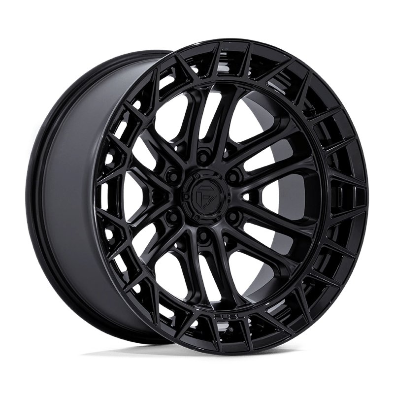 Fuel Off-Road | FC874 CELSIUS 20x10.0 ET-18 - MATTE BLACK W/ GLOSS BLACK LIP