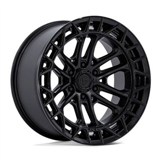 Fuel Off-Road | FC874 CELSIUS 20x9.0 ET1 - MATTE BLACK W/ GLOSS BLACK LIP