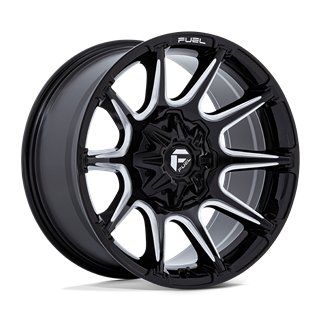 Fuel Off-Road | FC880 SUPER C 20x10.0 ET-18 - GLOSS BLACK MILLED
