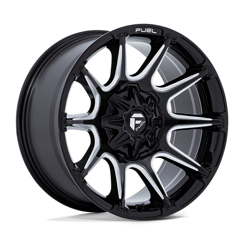 Fuel Off-Road | FC880 SUPER C 20x10.0 ET-18 - GLOSS BLACK MILLED