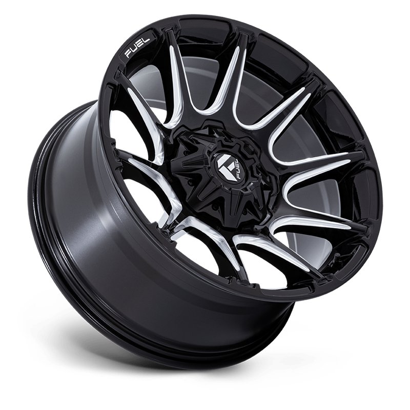 Fuel Off-Road | FC880 SUPER C 20x10.0 ET-18 - GLOSS BLACK MILLED