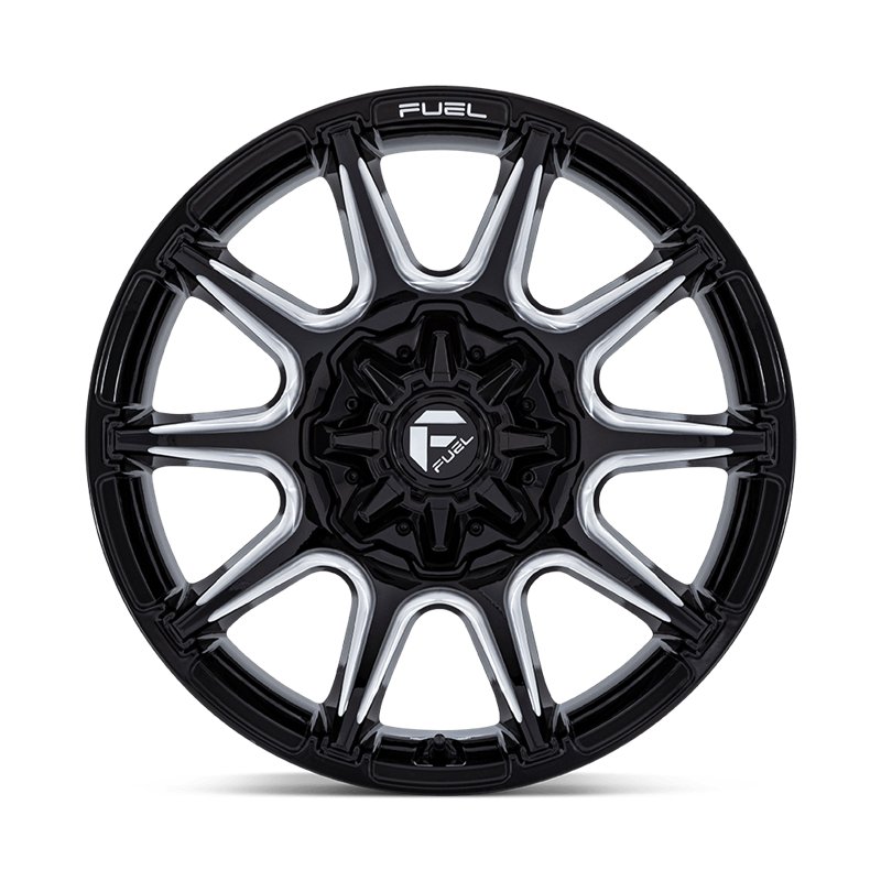 Fuel Off-Road | FC880 SUPER C 20x10.0 ET-18 - GLOSS BLACK MILLED