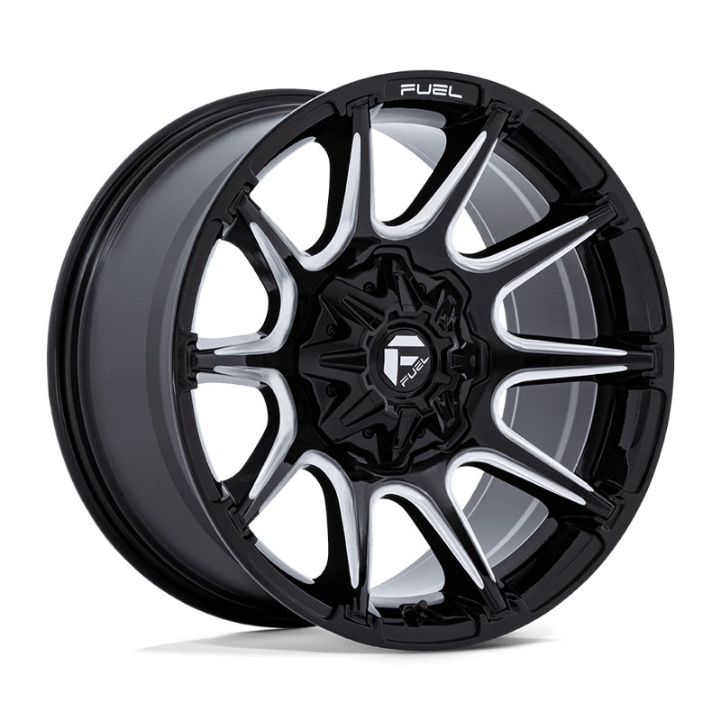 Fuel Off-Road | FC880 SUPER C 20x9.0 ET1 - GLOSS BLACK MILLED