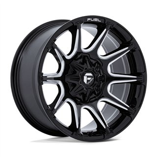 Fuel Off-Road | FC880 SUPER C 22x10.0 ET-18 - GLOSS BLACK MILLED