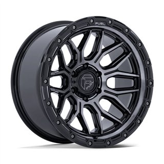 Fuel Off-Road | FC881 SURGE 20x10.0 ET-18 - GLOSS BLACK MACHINED W/ GRAY TINT