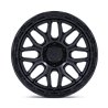 Fuel Off-Road | FC881 SURGE 18x9.0 ET1 - MATTE BLACK W/ GLOSS BLACK LIP