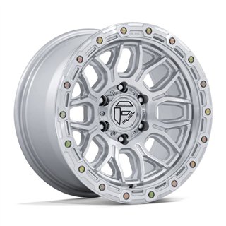 Fuel Off-Road | FC881 SURGE 18x9.0 ET20 - GLOSS SILVER W/ MACHINED FACE