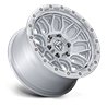 Fuel Off-Road | FC881 SURGE 20x10.0 ET-18 - GLOSS SILVER W/ MACHINED FACE