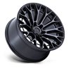 Fuel Off-Road | FC882 TRAX 20x9.0 ET1 - GLOSS BLACK MACHINED FACE DARK TINTED CLEAR