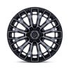 Fuel Off-Road | FC882 TRAX 20x9.0 ET1 - GLOSS BLACK MACHINED FACE DARK TINTED CLEAR