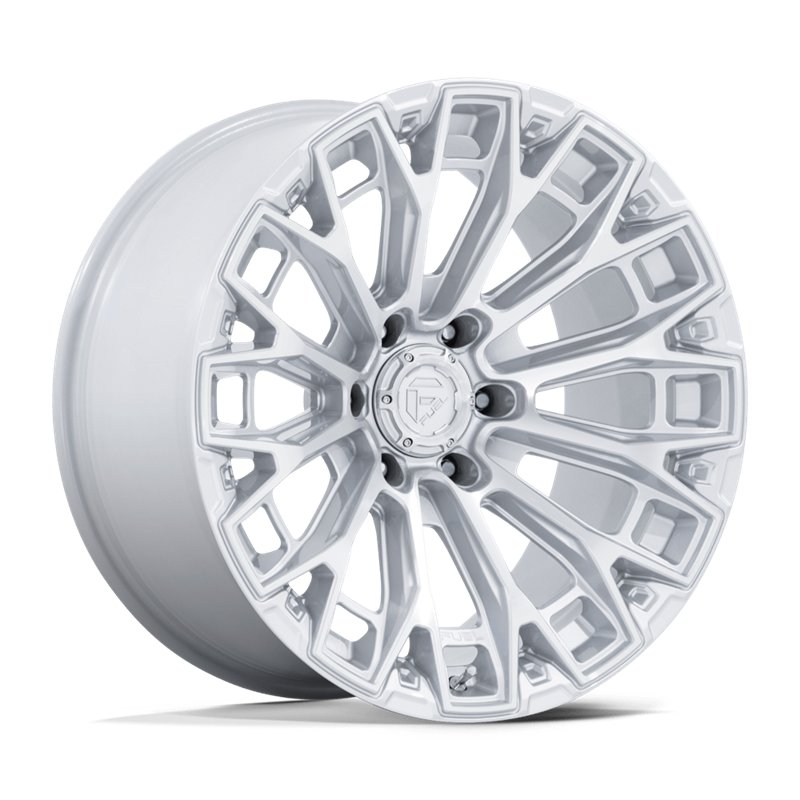 Fuel Off-Road | FC882 TRAX 18x9.0 ET1 - GLOSS SILVER W/ MACHINED FACE