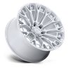 Fuel Off-Road | FC882 TRAX 18x9.0 ET1 - GLOSS SILVER W/ MACHINED FACE