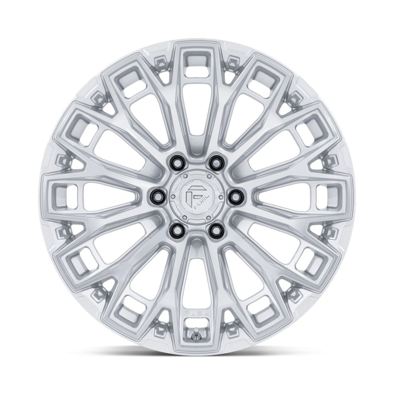 Fuel Off-Road | FC882 TRAX 18x9.0 ET1 - GLOSS SILVER W/ MACHINED FACE