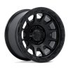 Fuel Off-Road | FC884 FORTRESS 18x9.0 ET20 - MATTE BLACK W/ GLOSS BLACK LIP