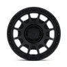 Fuel Off-Road | FC884 FORTRESS 18x9.0 ET20 - MATTE BLACK W/ GLOSS BLACK LIP