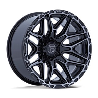 Fuel Off-Road | FC885 INJECTOR 20x9.0 ET1 - GLOSS BLACK MACHINED FACE W/ DARK TINT
